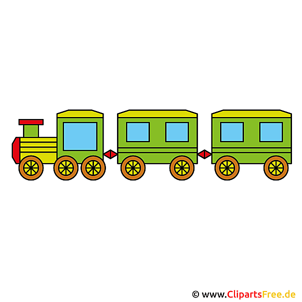 Clipart Zug Eisenbahn