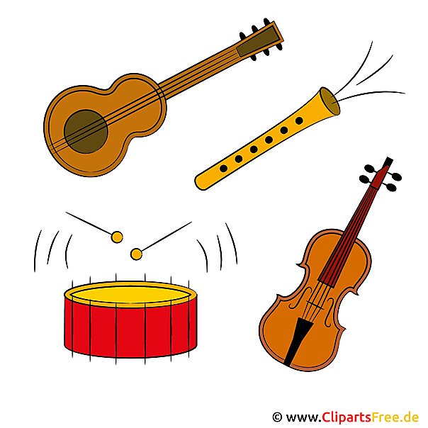 cliparts musikinstrumente - photo #7