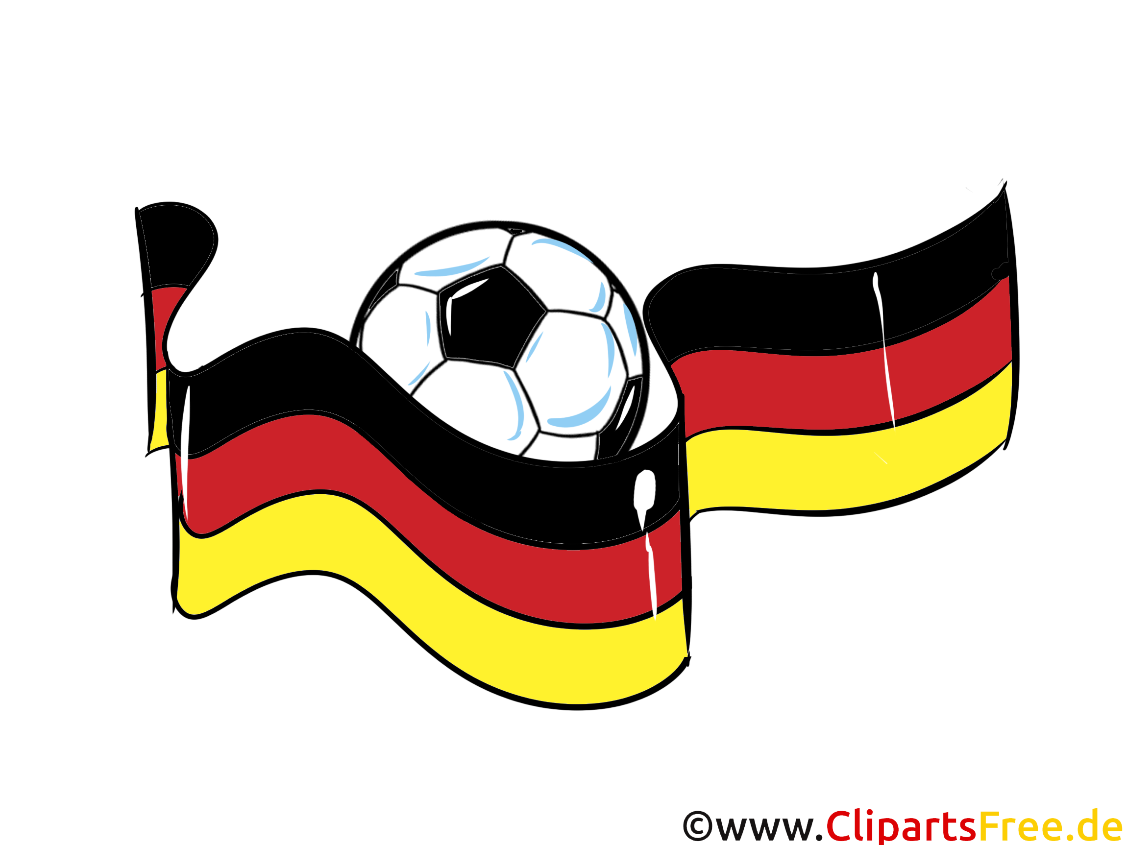 Clipart Deutschlandfahne Kostenlos