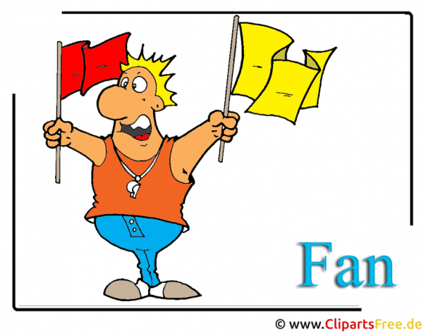 free clipart of sports fans - photo #36