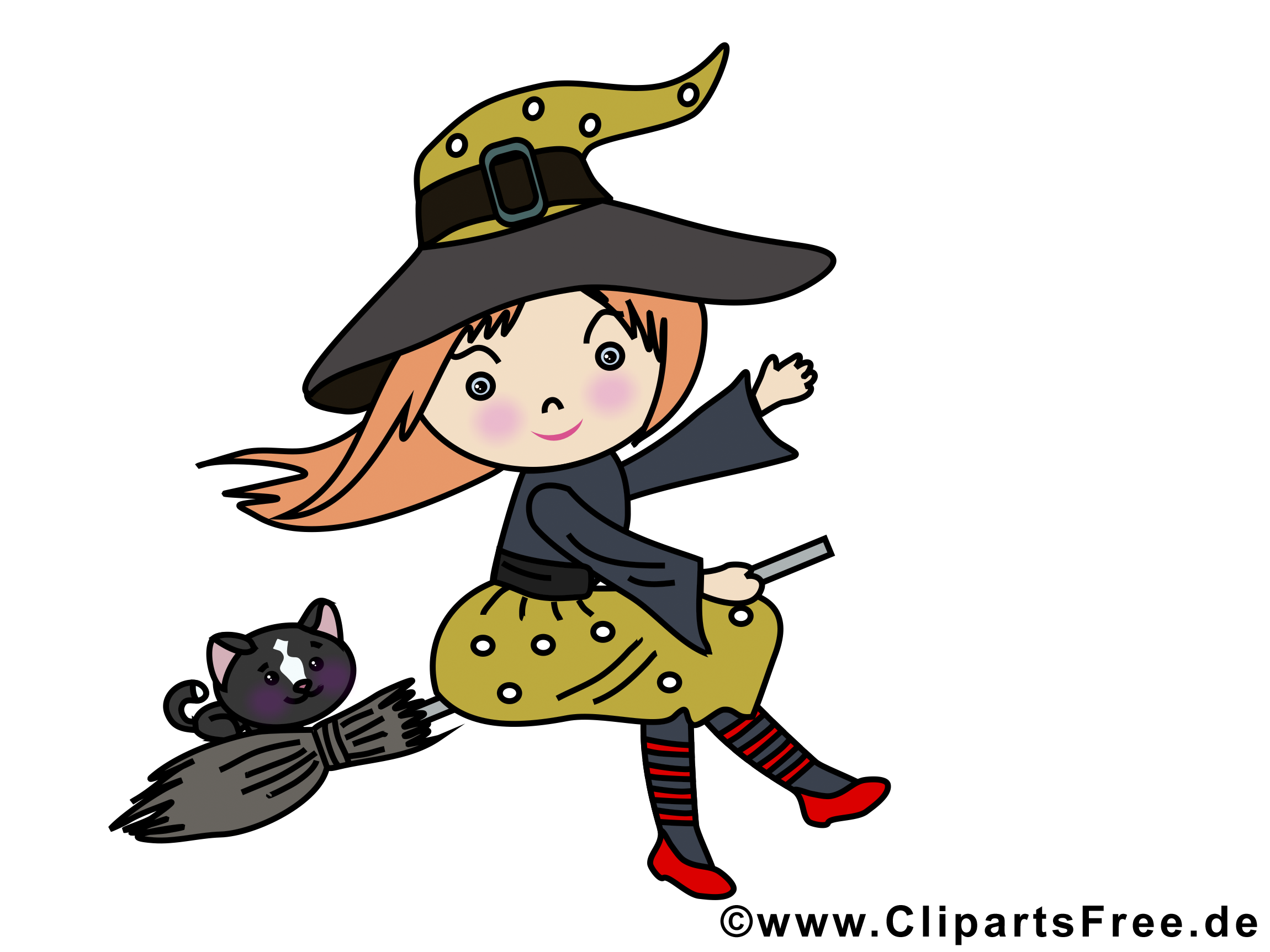 Clipart Halloween Hexen