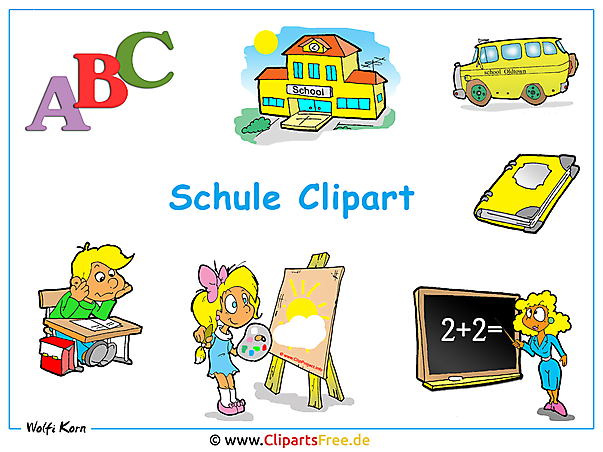 freeware clipart schule - photo #30