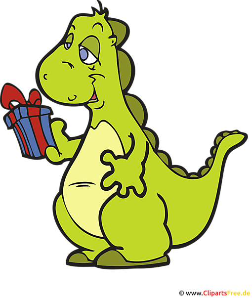 Dinosaurier Clipart, Bild, Cartoon, Illustration
