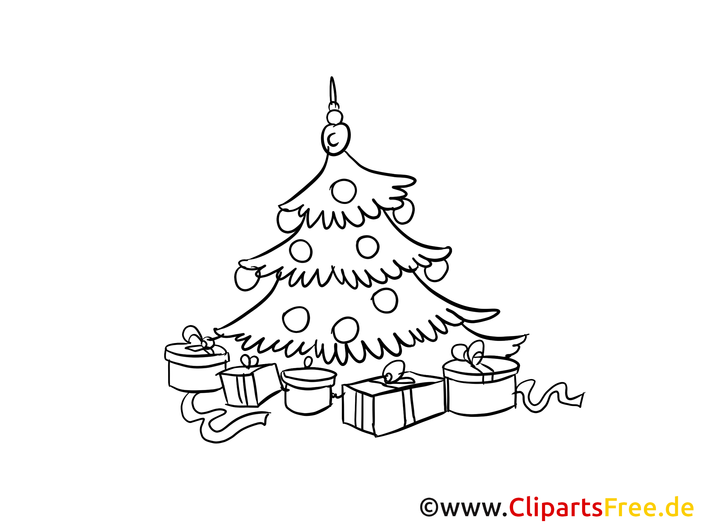 o tannenbaum ausmalbild zu weihnachten und silvester