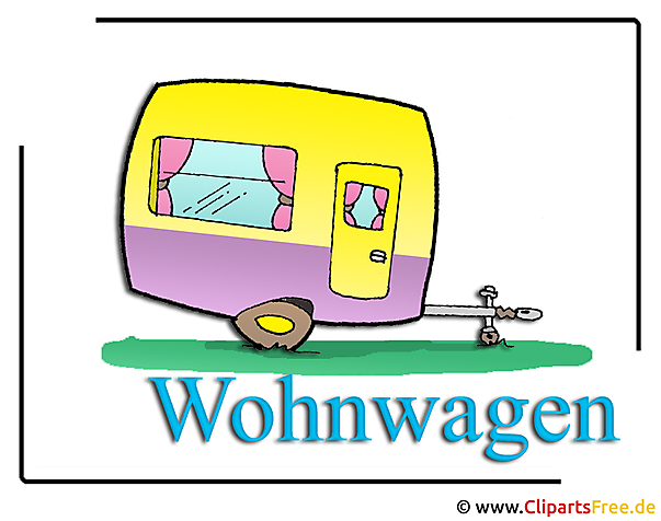 wohnwagen bildclipart free