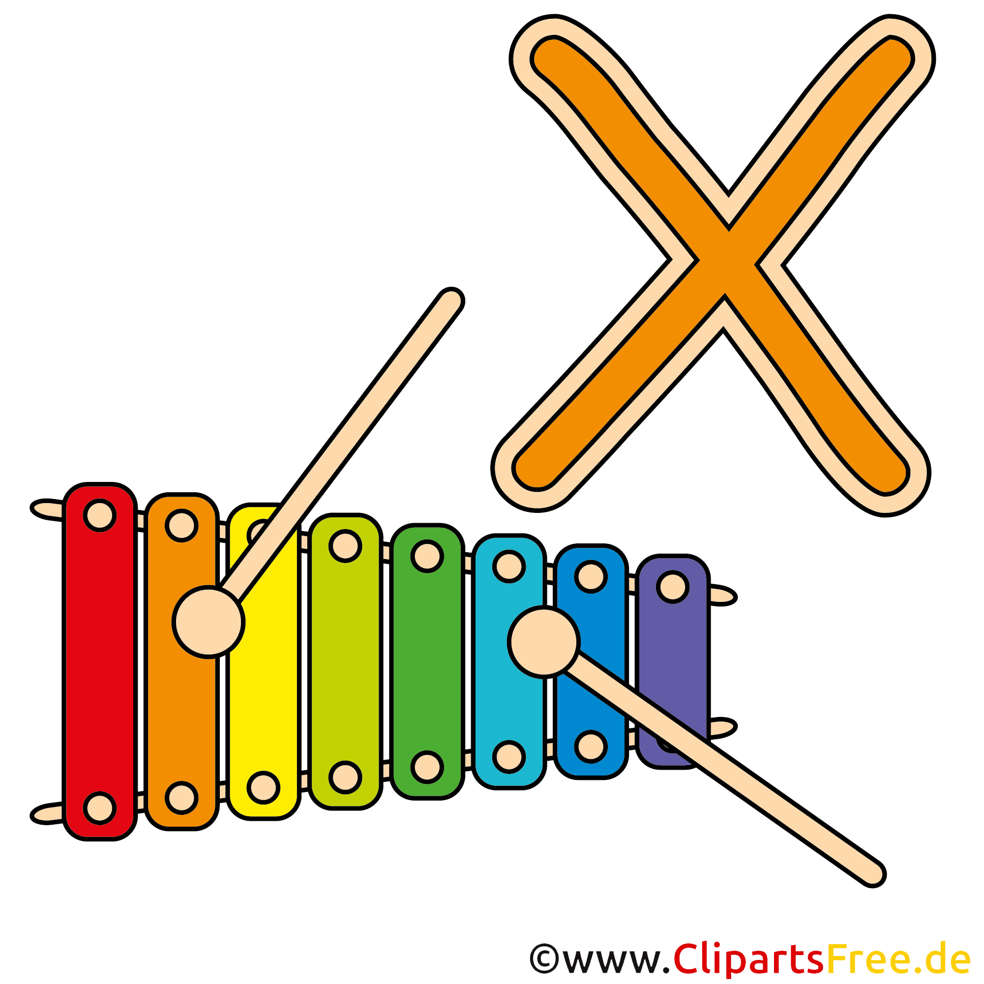 xylophone clipart images - photo #18