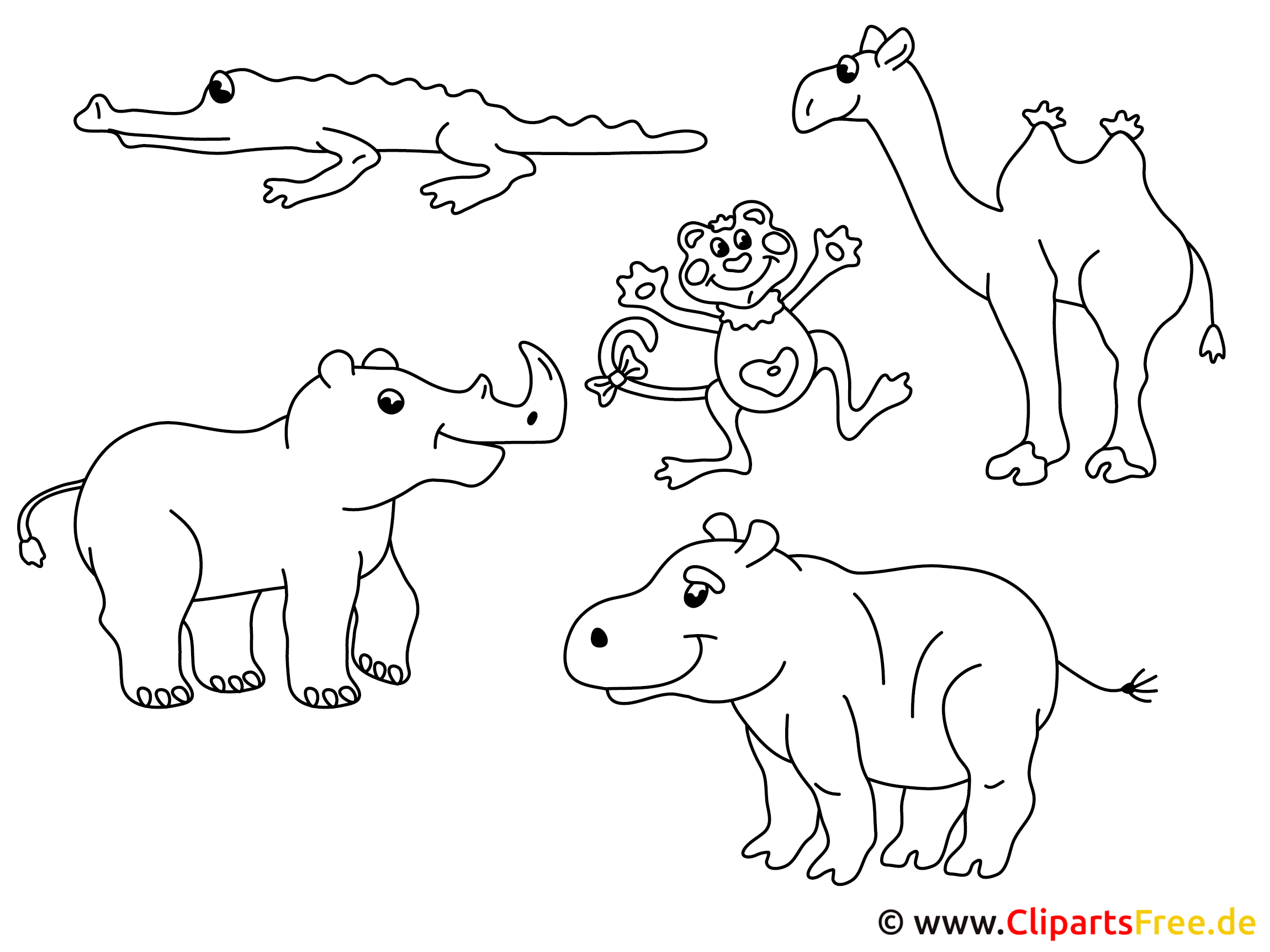 Clipart Kostenlos Tiere