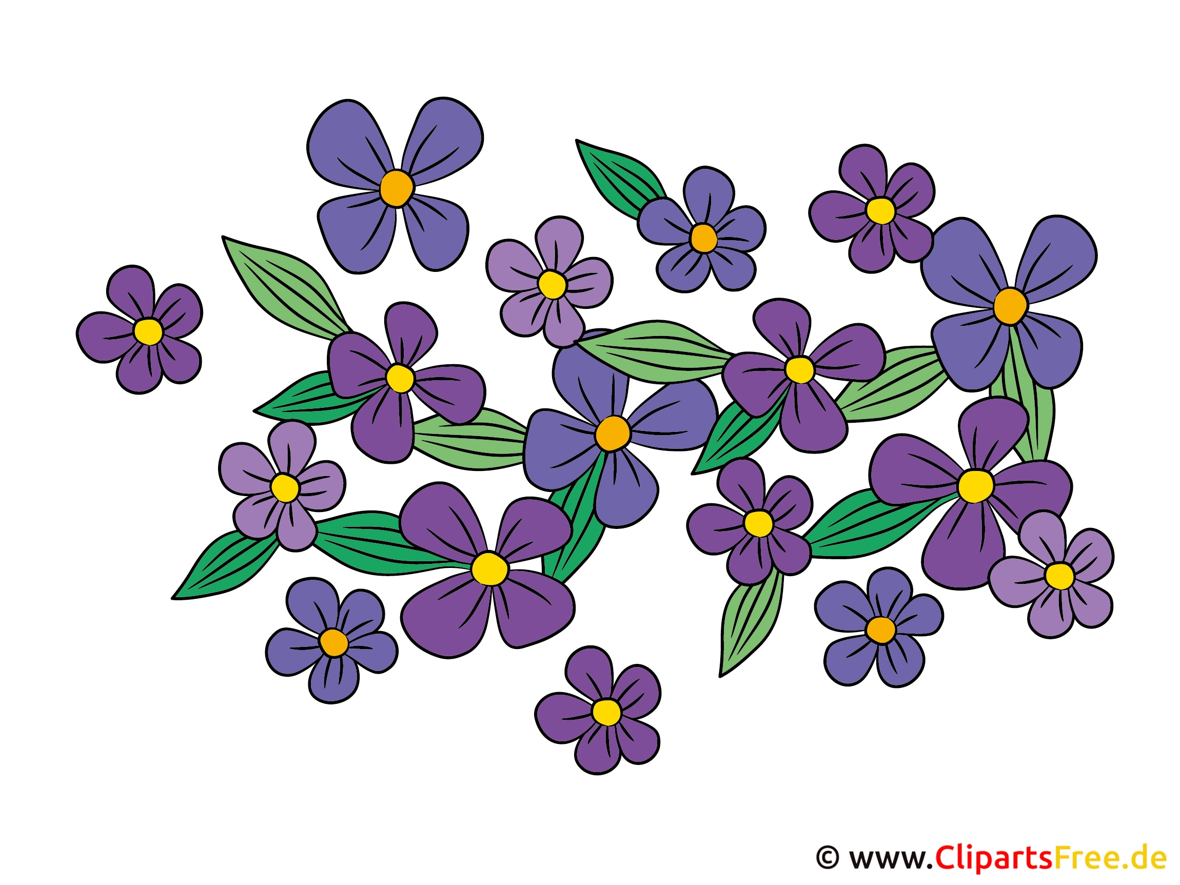 cliparts blumen kostenlos - photo #4