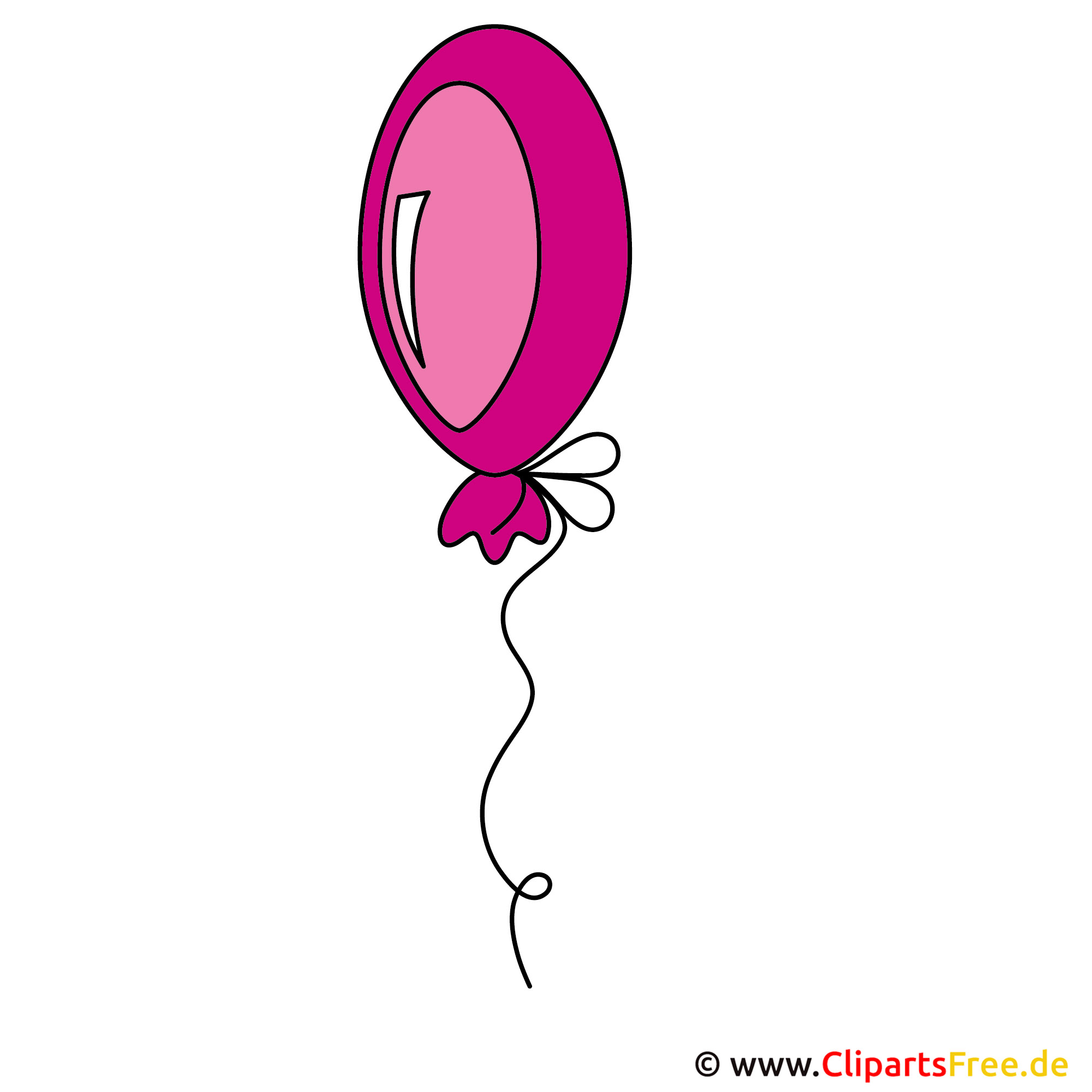 Clipart Kostenlos Luftballon