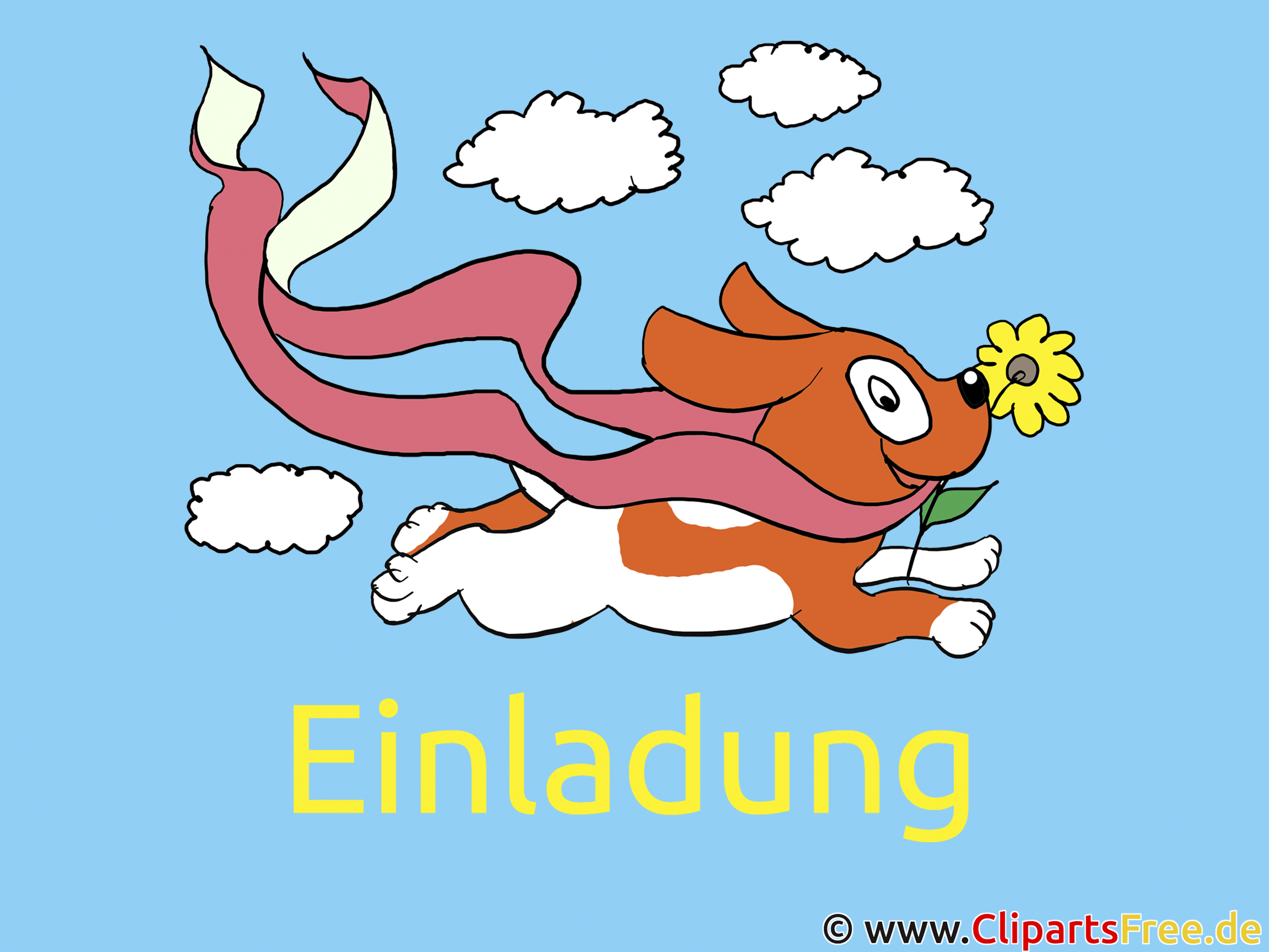 Vorlage Einladung KIndergeburtstag