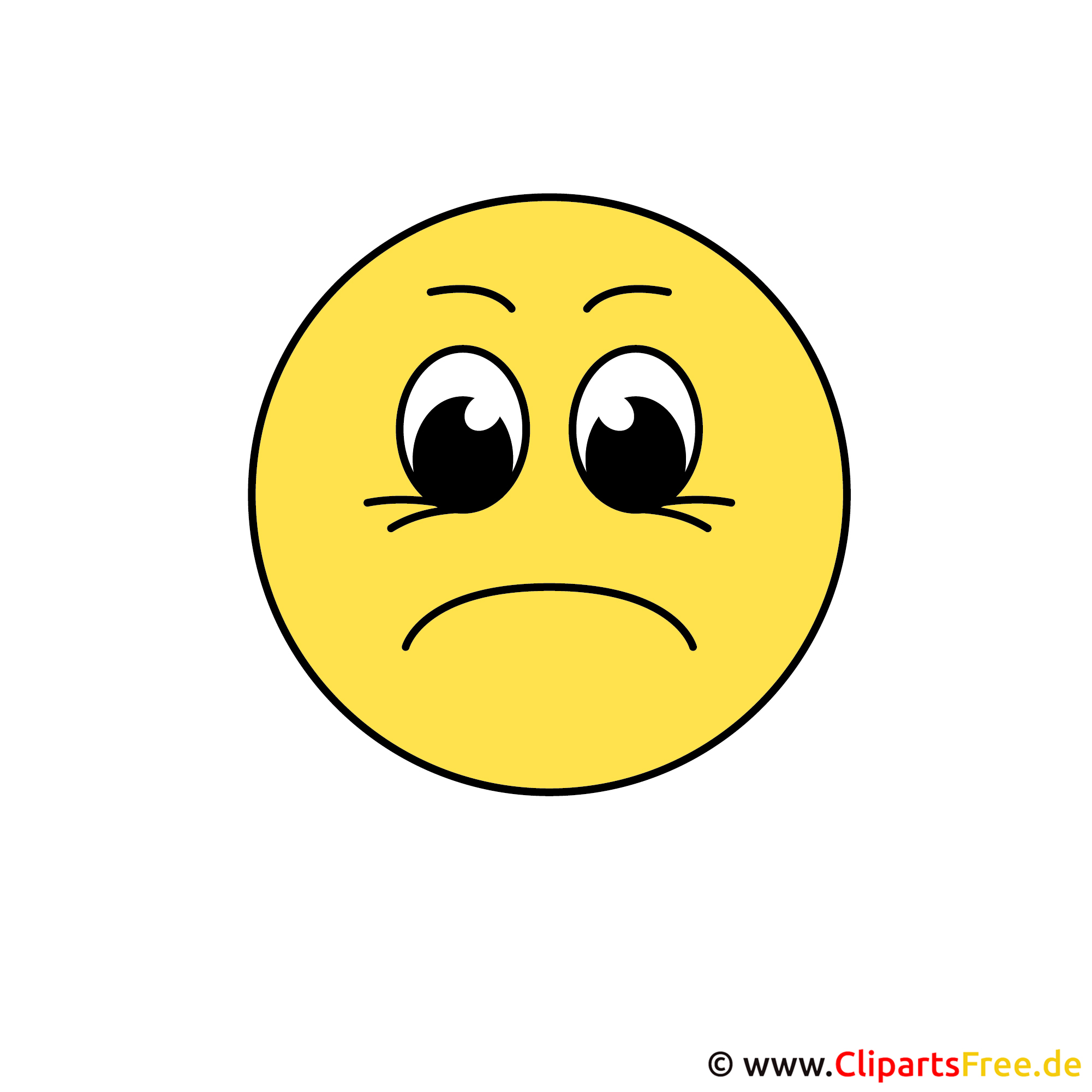 clipart smiley traurig - photo #40