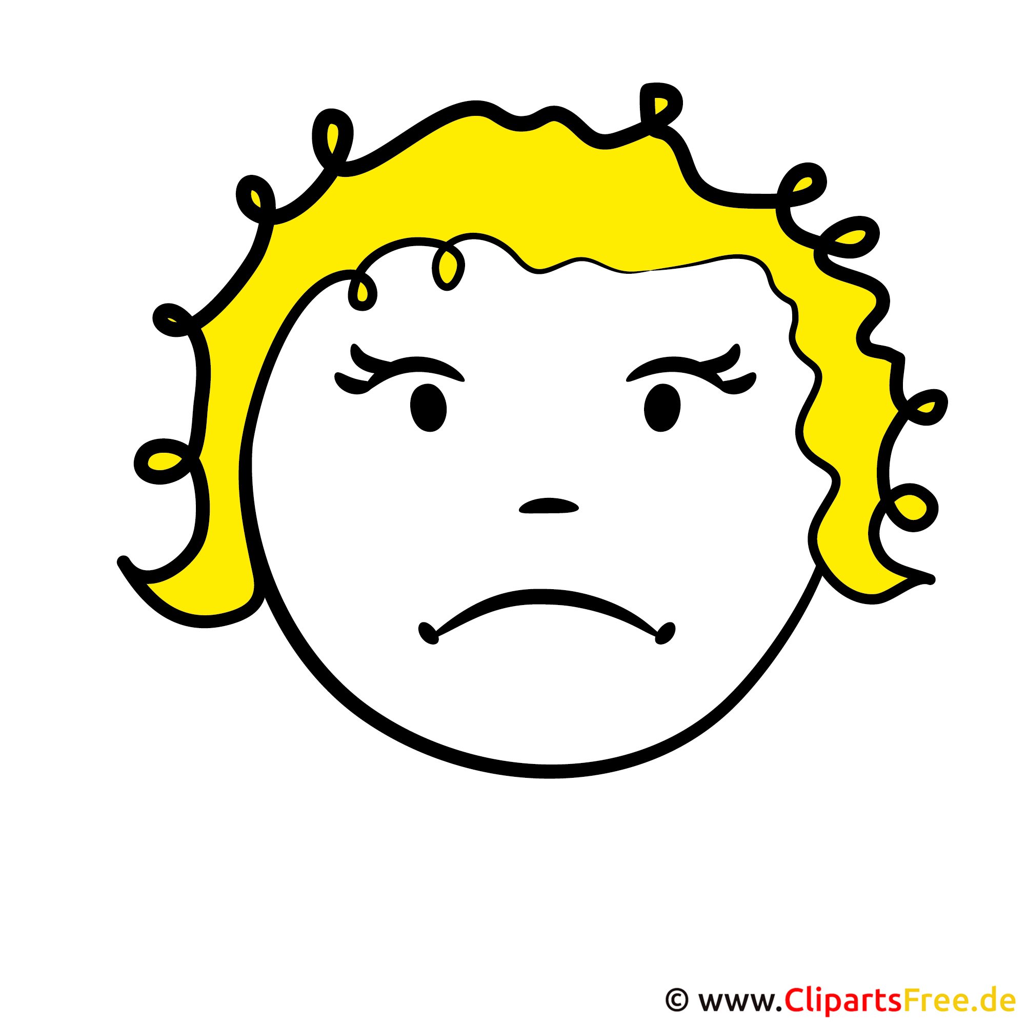 clipart smiley traurig - photo #9