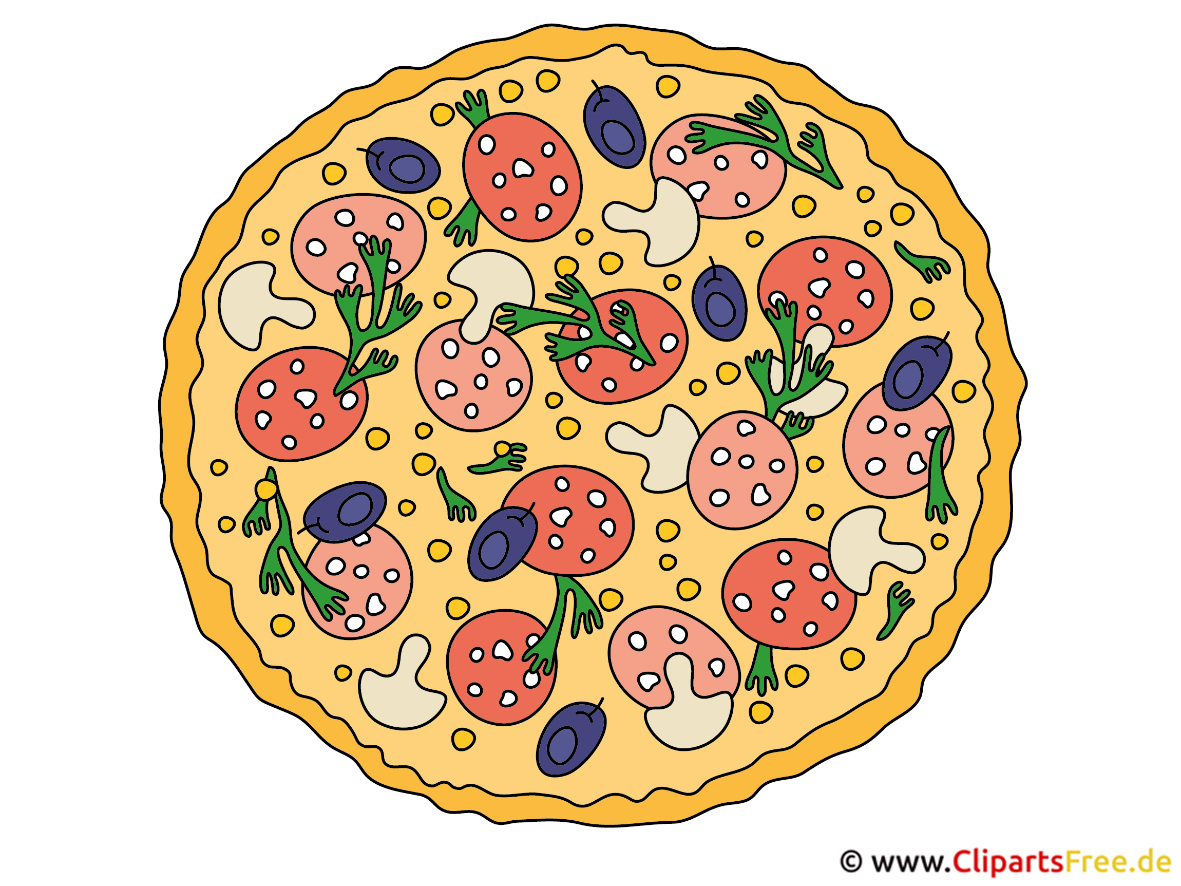 clipart pizza kostenlos - photo #2