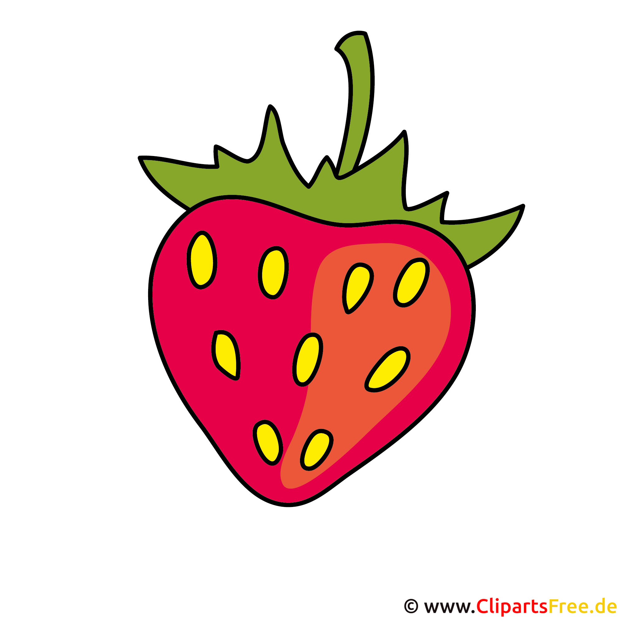 clipart kostenlos erdbeere - photo #3