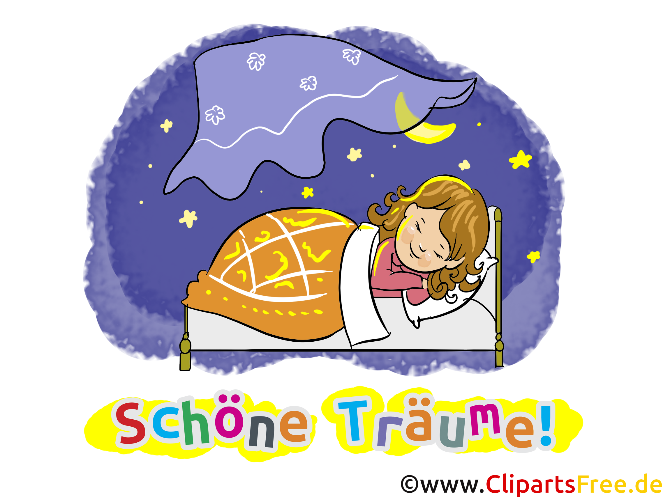 Gute Nacht Sprüche mit Bildern