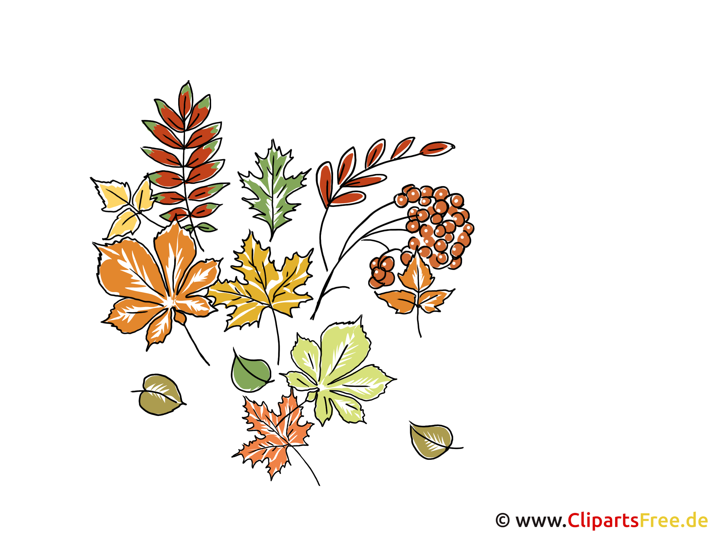 cliparts herbst - photo #14