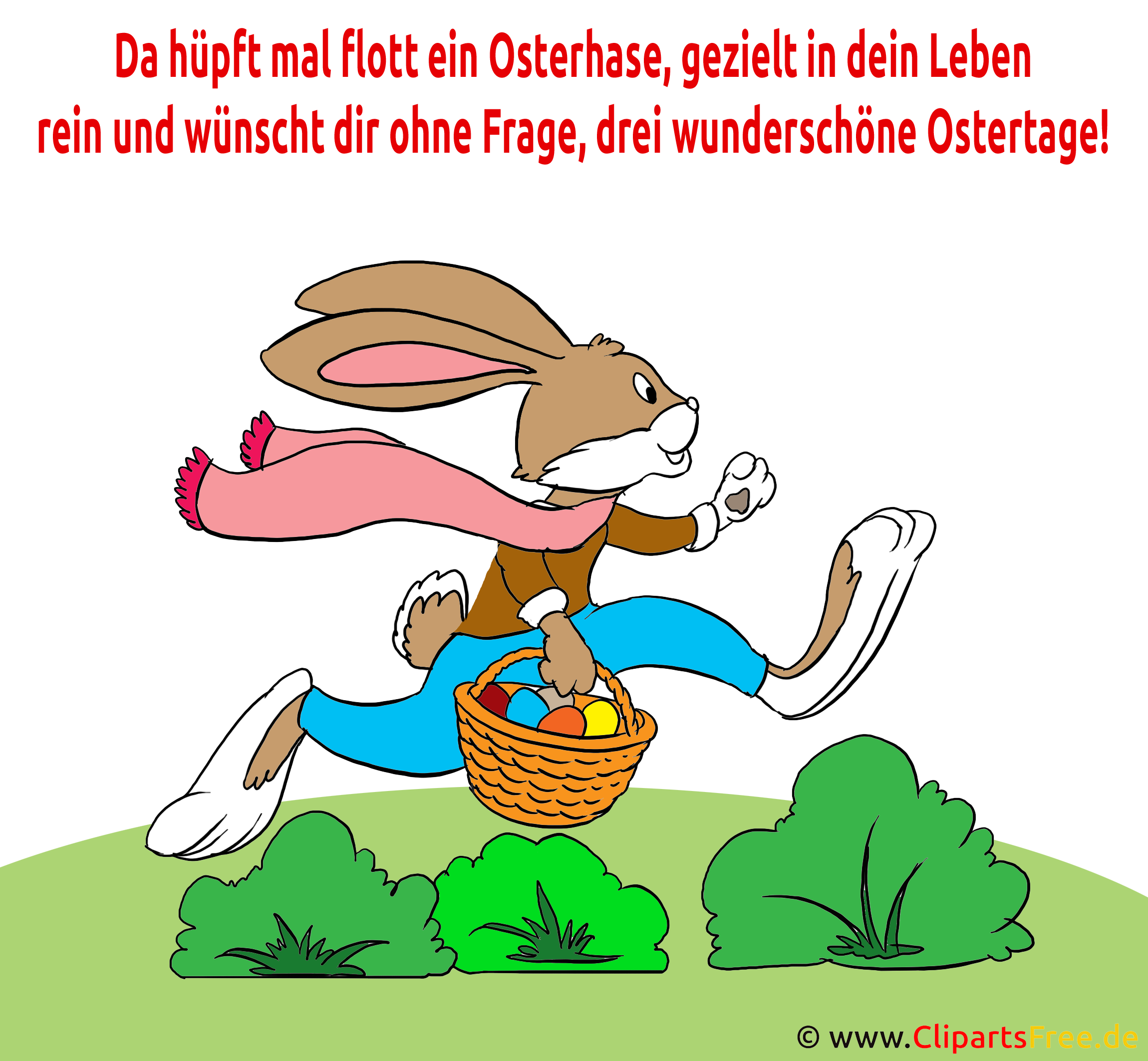 clipart kostenlos osterhase - photo #49