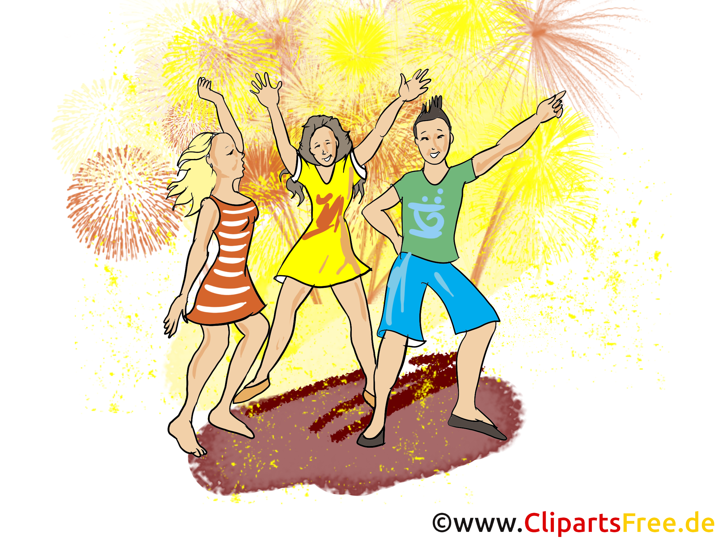 Celebrate Clip Art, Image, Illustration