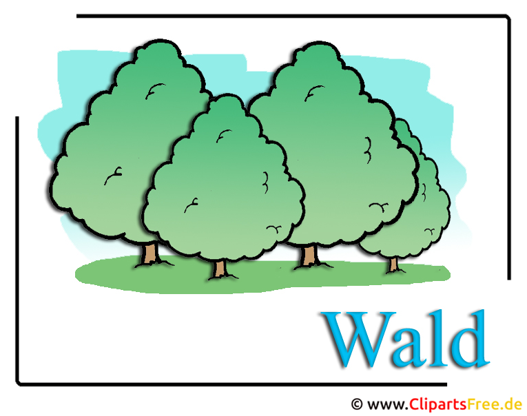 Clipart Kostenlos Wald