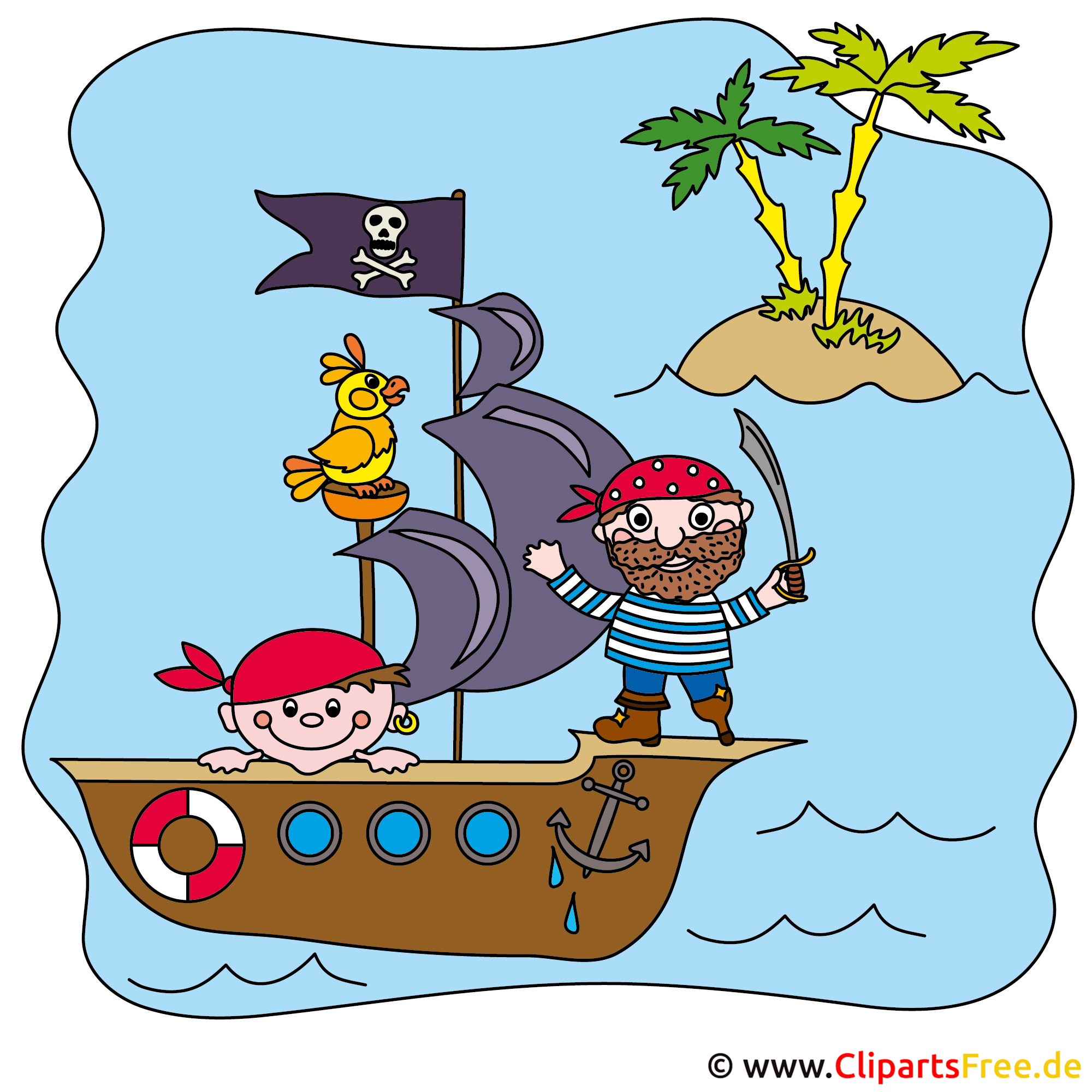 clipart kostenlos piraten - photo #25