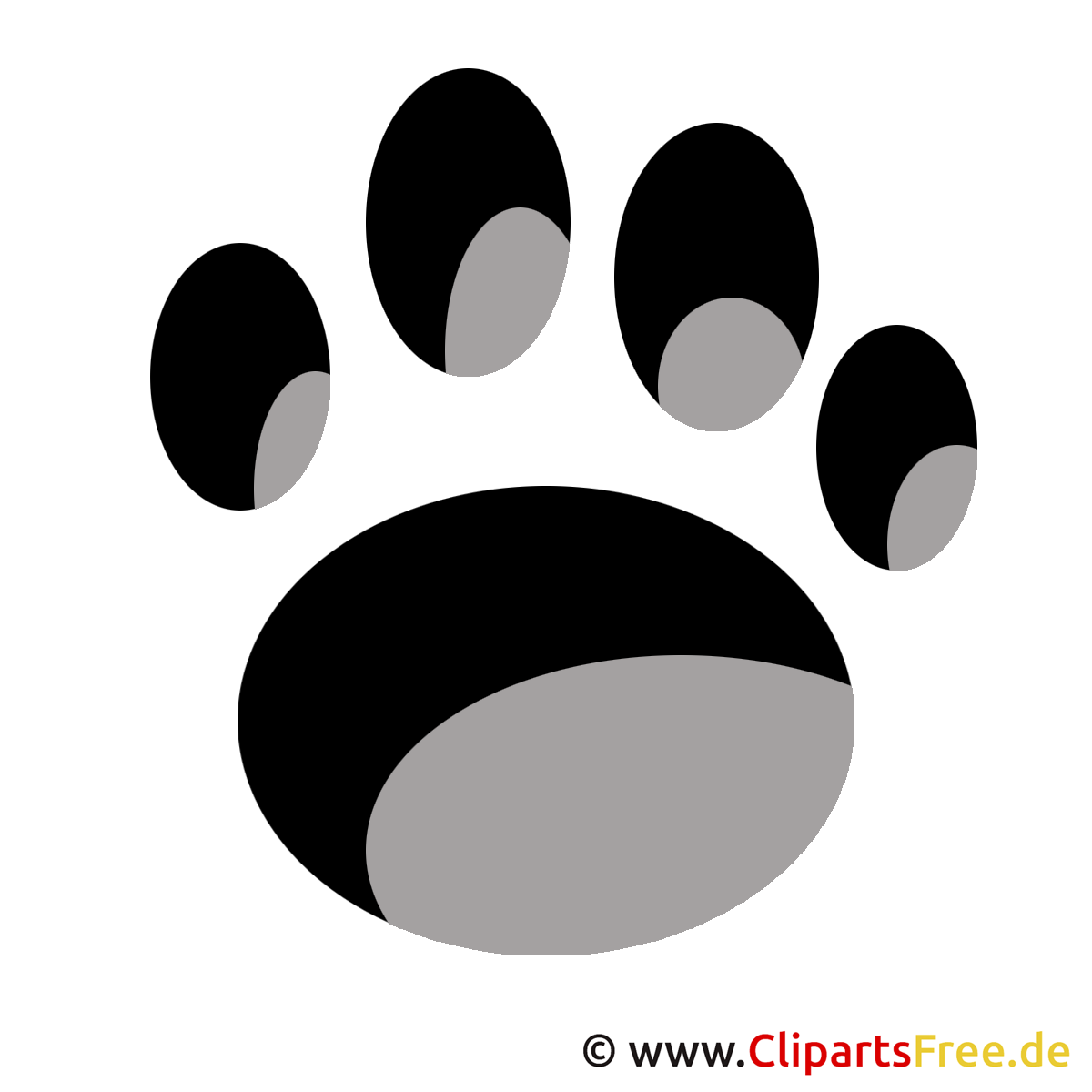 cliparts hundepfoten - photo #10