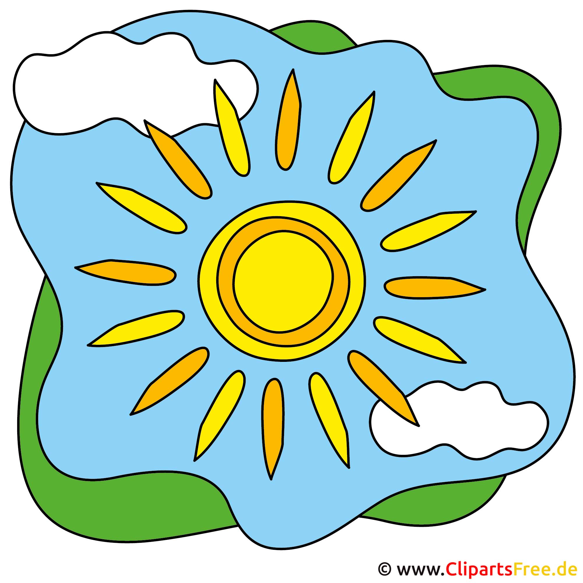 clipart gratuit soleil - photo #17