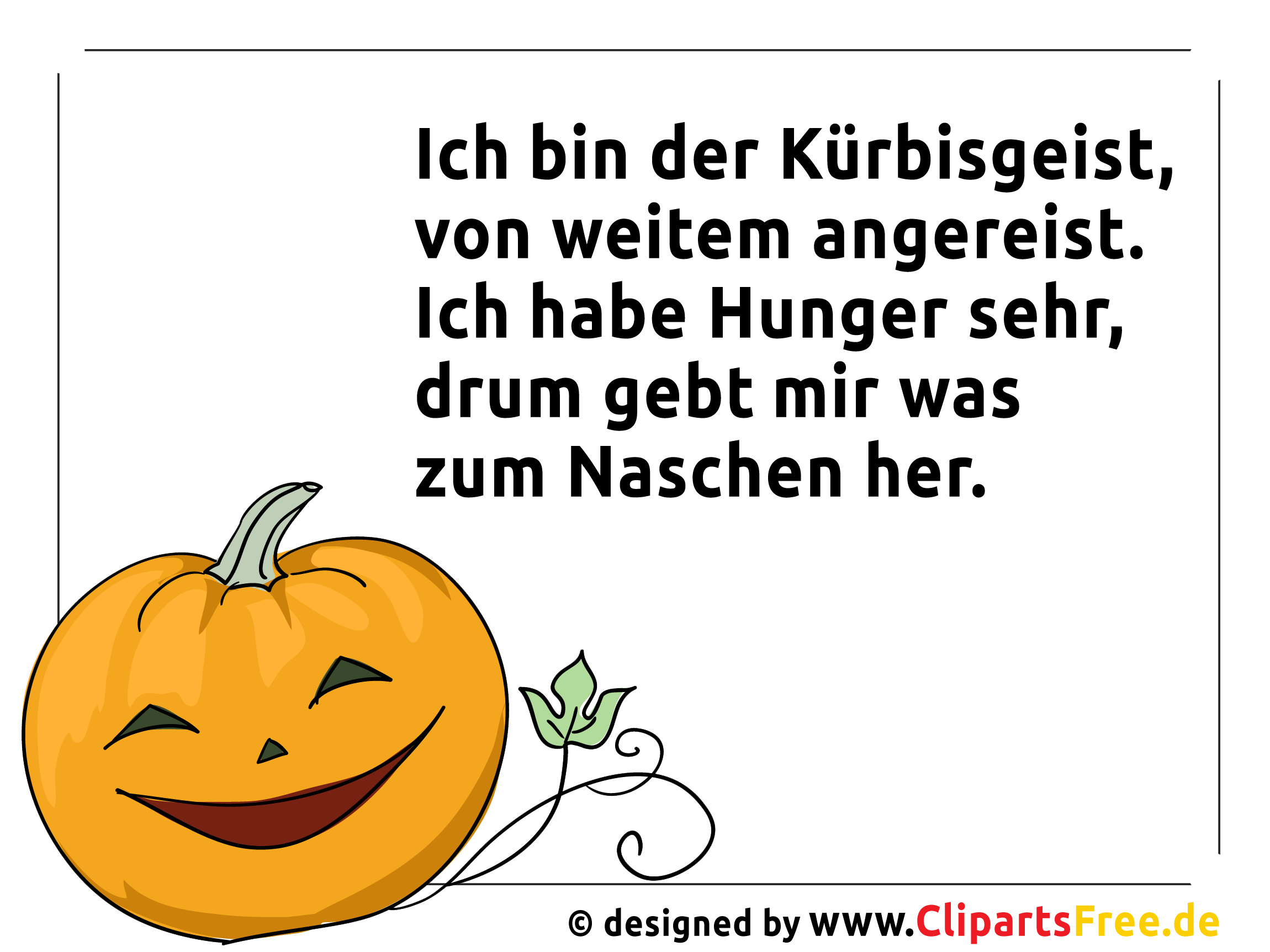 Halloween Sprüche und Gedichte via WhatsApp, Facebook, Twitter etc