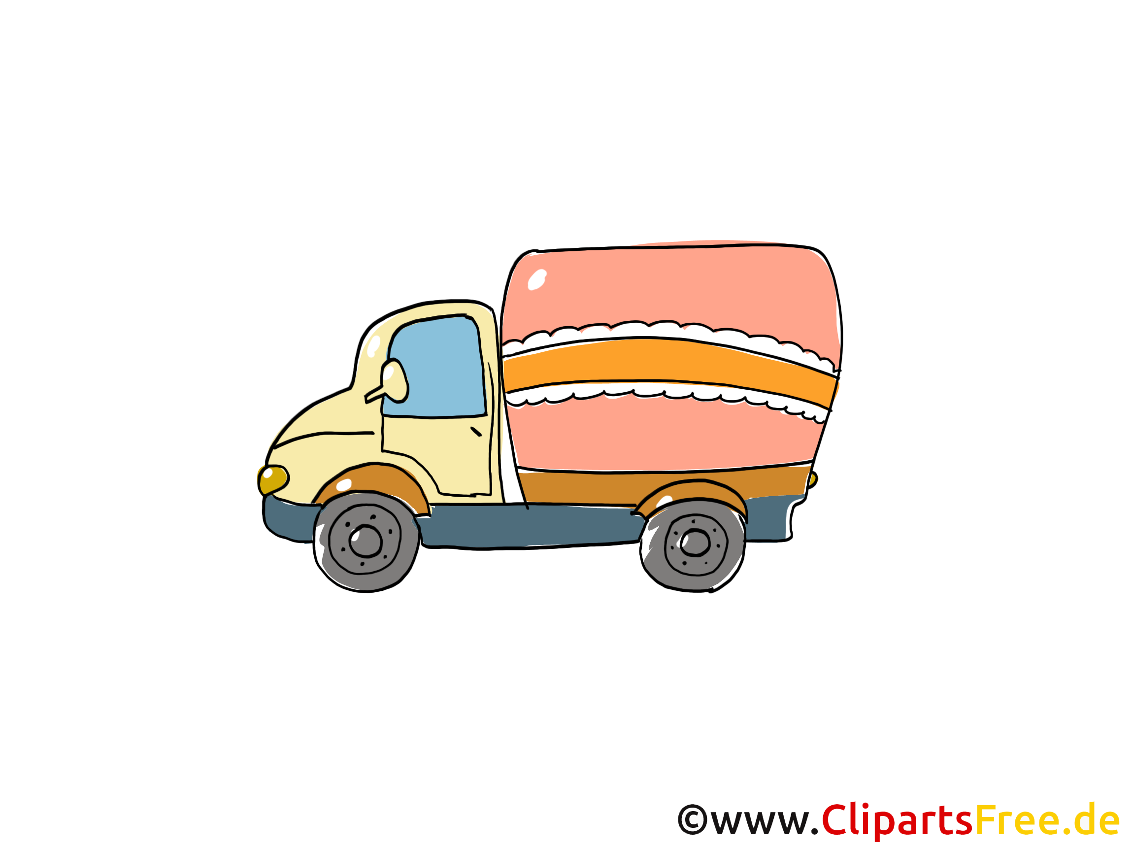 clipart kostenlos lkw - photo #2