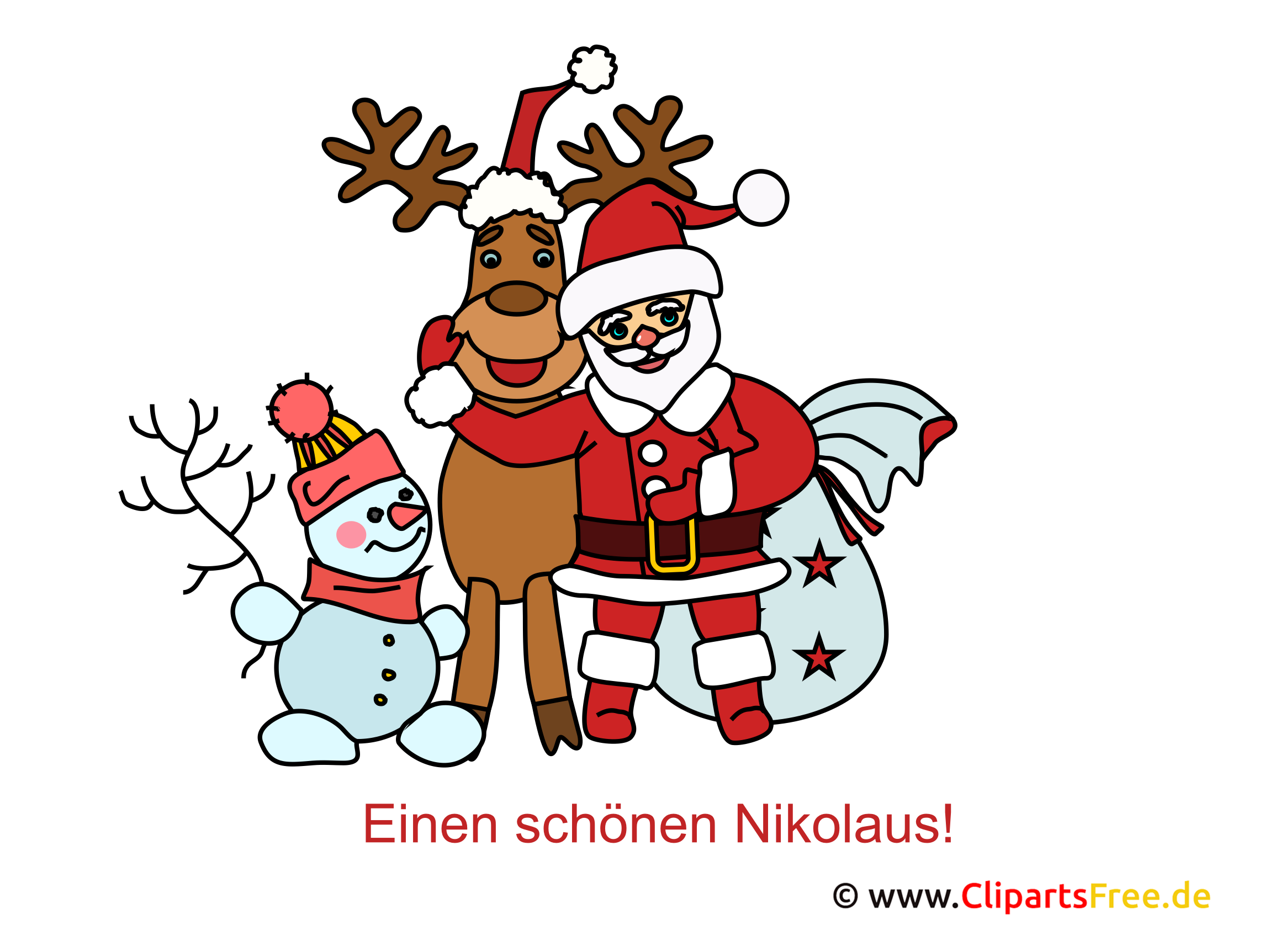 cliparts nikolaus kostenlos - photo #35