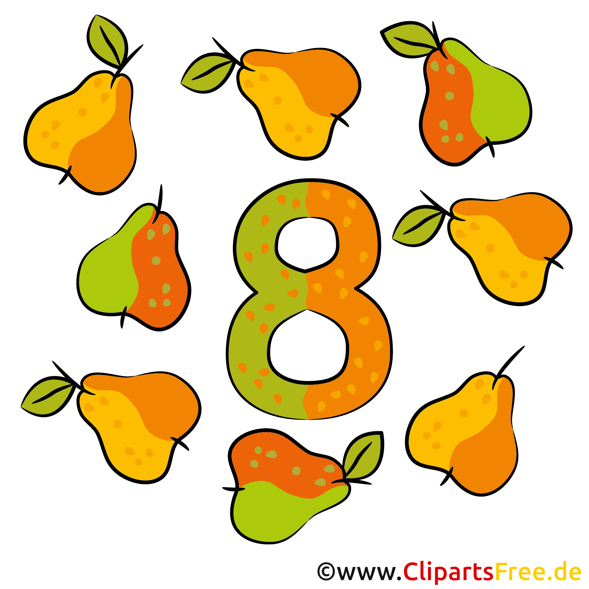 clipart zahlen geburtstag - photo #12