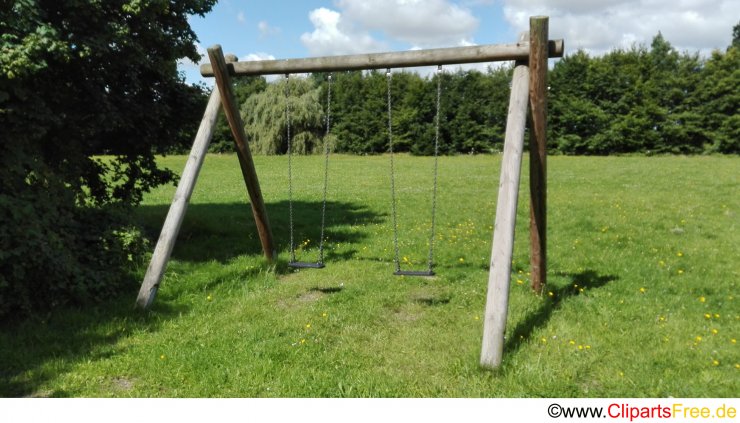 Schaukel auf dem Spielplatz Foto kostenlos Schaukel auf dem Spielplatz Foto kostenlos