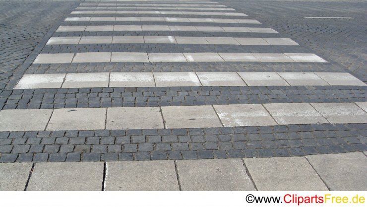 Zebrastreifen Foto Clipart kostenlos