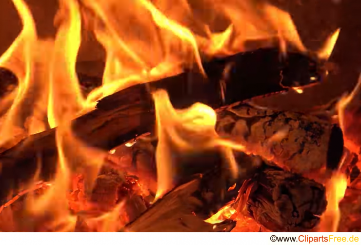 Feuer im Ofen Fotobank kostenlos