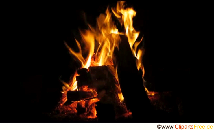Kaminfeuer Bild kostenlos