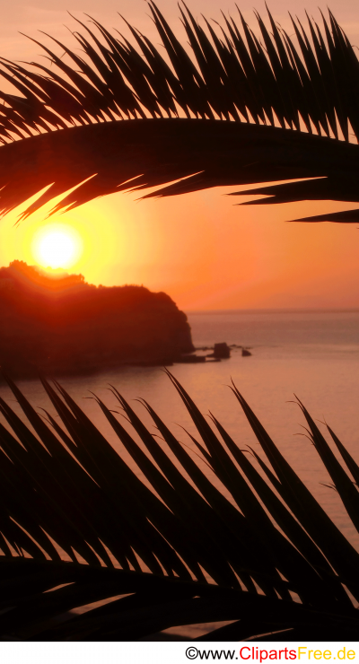 Sonnenuntergang in Italien Foto Sonnenuntergang in Italien Foto