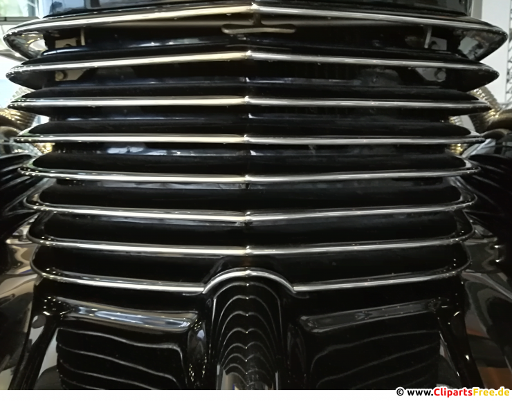 Kühlergrill Retroauto Foto, Hintergrundbild kostenlos