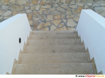 Masszív kő lépcsők Stock kép Ingyenes