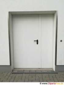 White door photo