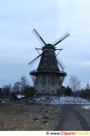 Moulin à vent photo gratuit