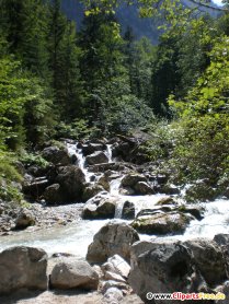 Mountain river photo for free