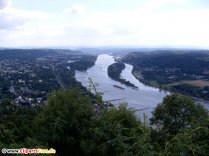 Uitsig oor rivier fotobank gratis