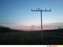 Sonnenuntergang am Flughafen Bild, Foto, Hintergrundbild kostenlos