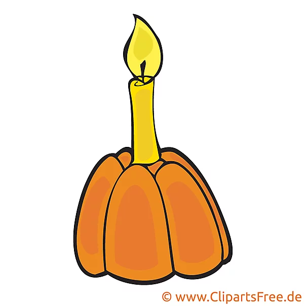 Kuchen mit Kerze Clipart, Bild, Cartoon, Grafik, Illustration
