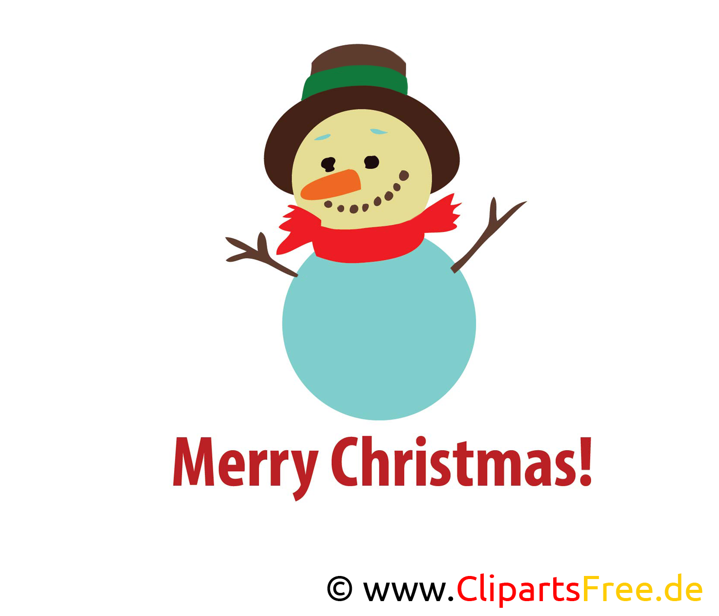 Schneemann Bild, Clip Art, Image, Grafik, Illustration gratis Schneemann Bild, Clip Art, Image, Grafik, Illustration gratis