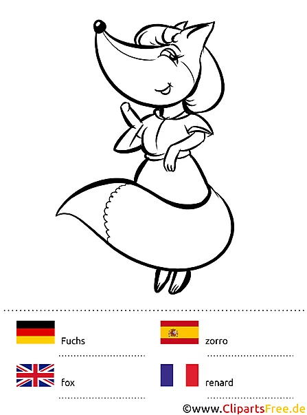 Kostenloses Unterrichtsmaterial Deutsch-Englisch-Spanisch-Französisch