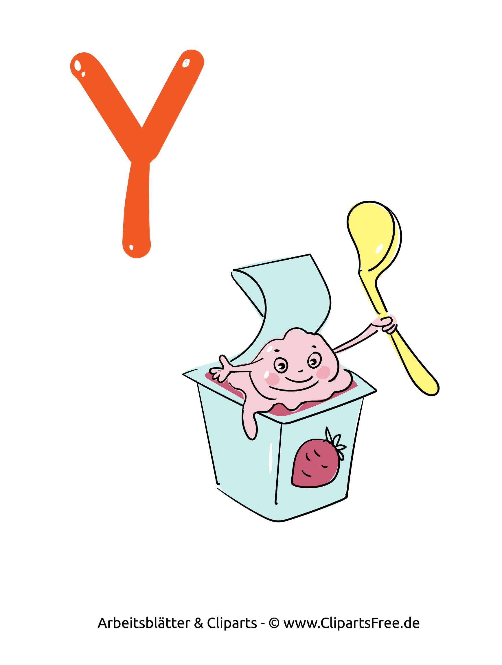 Y - Aufgaben zum kostenlosen Ausdrucken