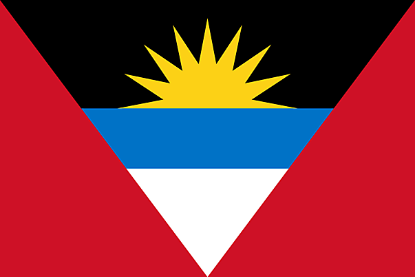 Antigua und Barbuda Fahne kostenlos zum Drucken