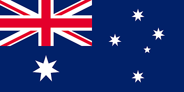 Australische Flagge Southern Cross Bild zum Drucken