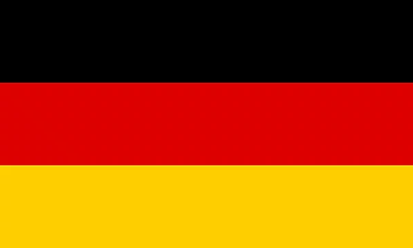 Deutsche Flagge Bild zum Drucken