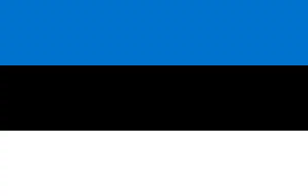 Estland Fahne - Landesflaggen kostenlos zum Drucken